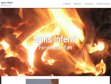 Tablet Screenshot of ignis-inferni.com